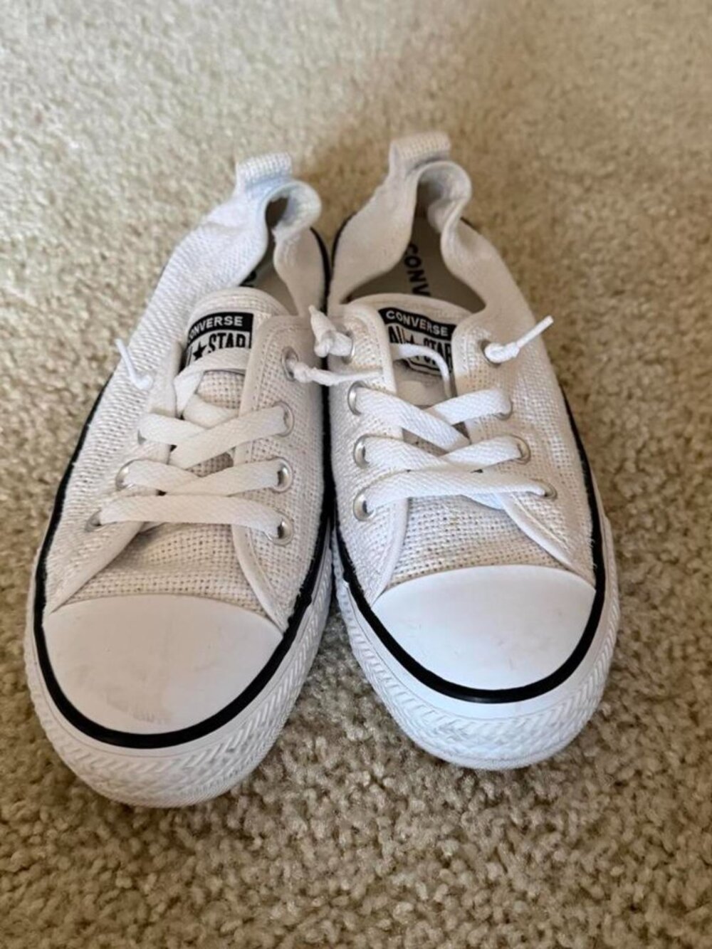 Converse Women's White Trainers